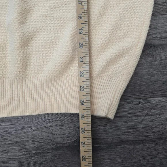 Christian Dior Vintage Knit Sweater Butter Yellow Soft Preppy Men's Size Large